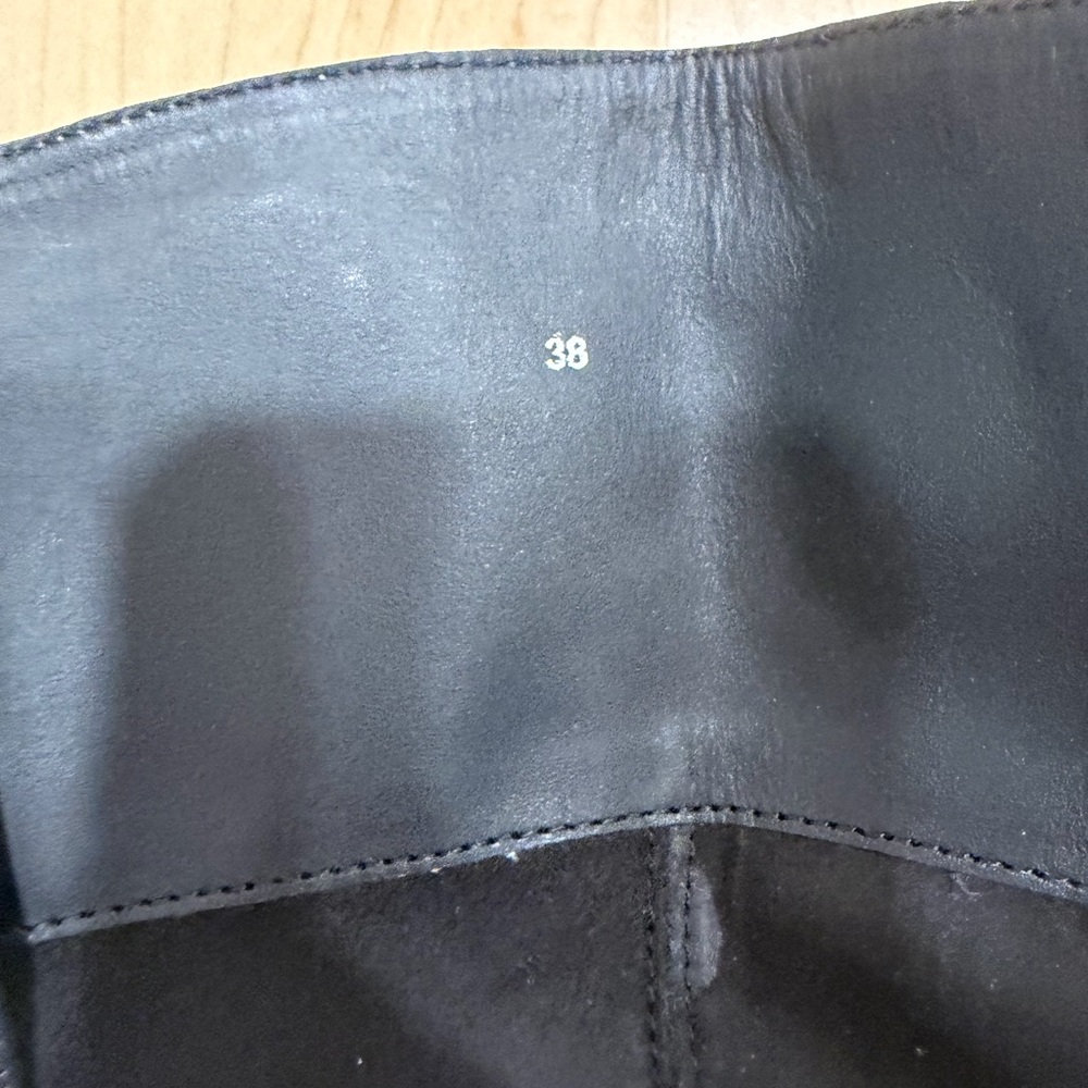 Anthropologie Black Leather Boots - Picture 8 of 10
